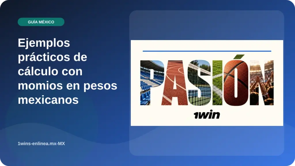 Ejemplos prácticos de cálculo con momios en pesos mexicanos illustration