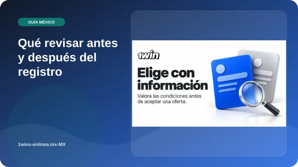 Qué revisar antes y después del registro illustration
